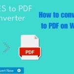 How to convert pages to PDF on Windows?